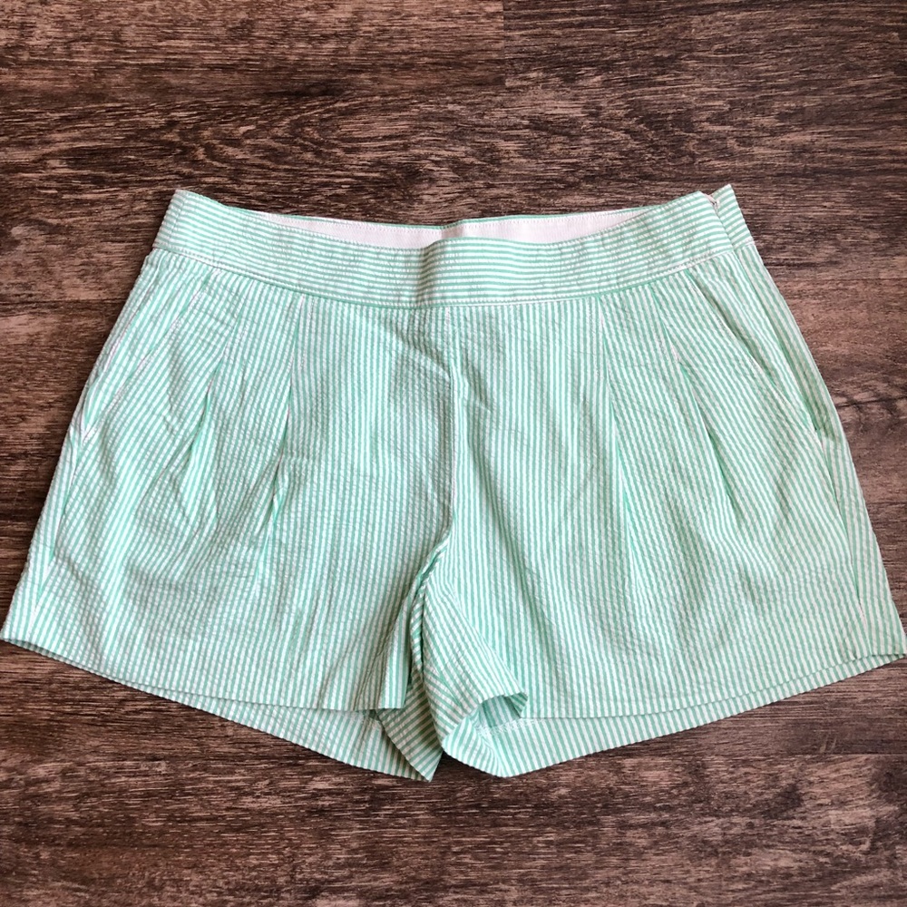 J. Crew Seersucker Shorts